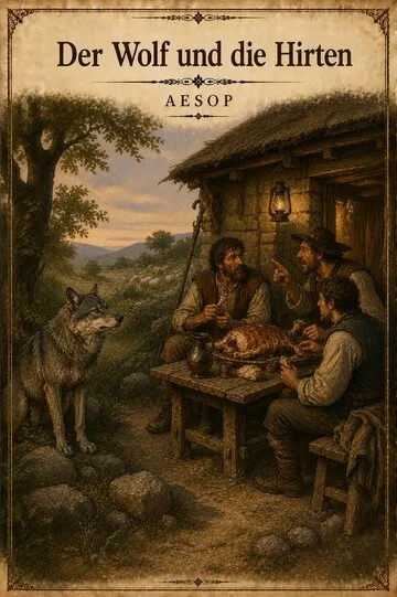 Der Wolf und die Hirten von Aesop