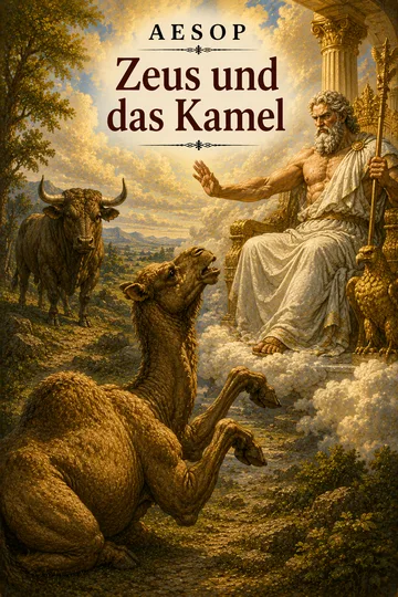 Zeus und das Kamel von Aesop